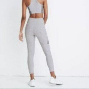 Outdoor Voices Women's Gray Polyester Blend Warmup Activewear Leggings Size XS
